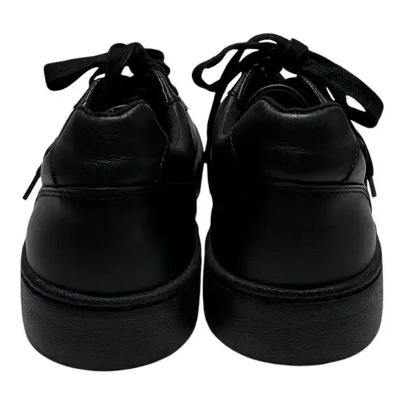 Vionic MABLE Pro Slip Resistant Leather Sneaker- Black Size 6.5 With Vio Grip - Picture 6 of 10